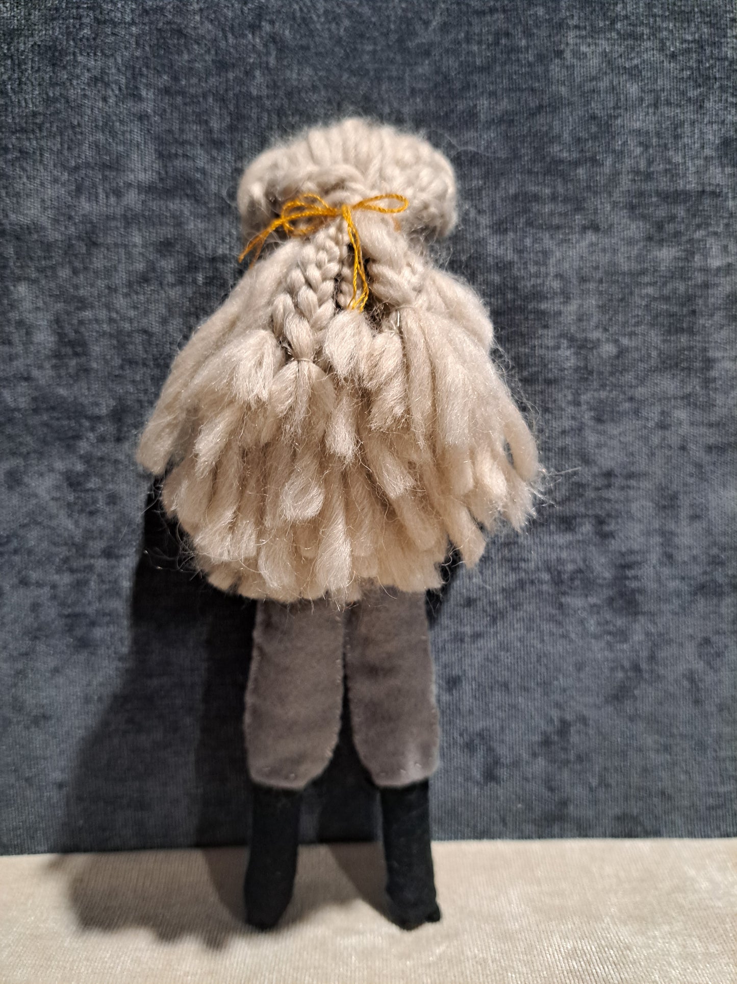 OOAK One of a Kind mixed media art doll. Medieval art doll. Pirate character figurine. Warrior woman. Fabric art doll. Fantasy figurine.