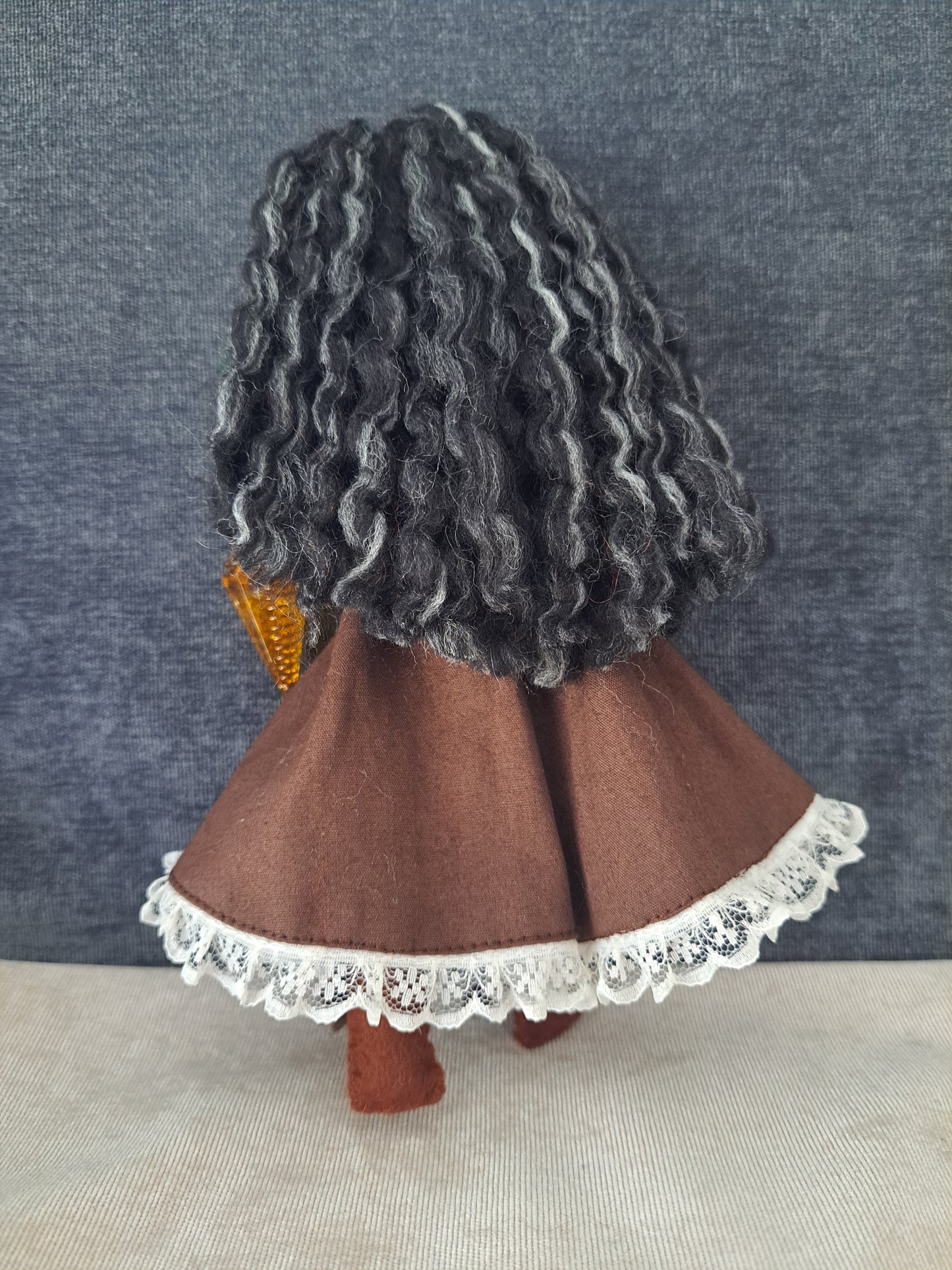 Fortune-teller/ Seer doll, OOAK One of a kind mixed media art doll, fantasy art doll, Warrior woman, Fabric art doll, Fantasy figurine.